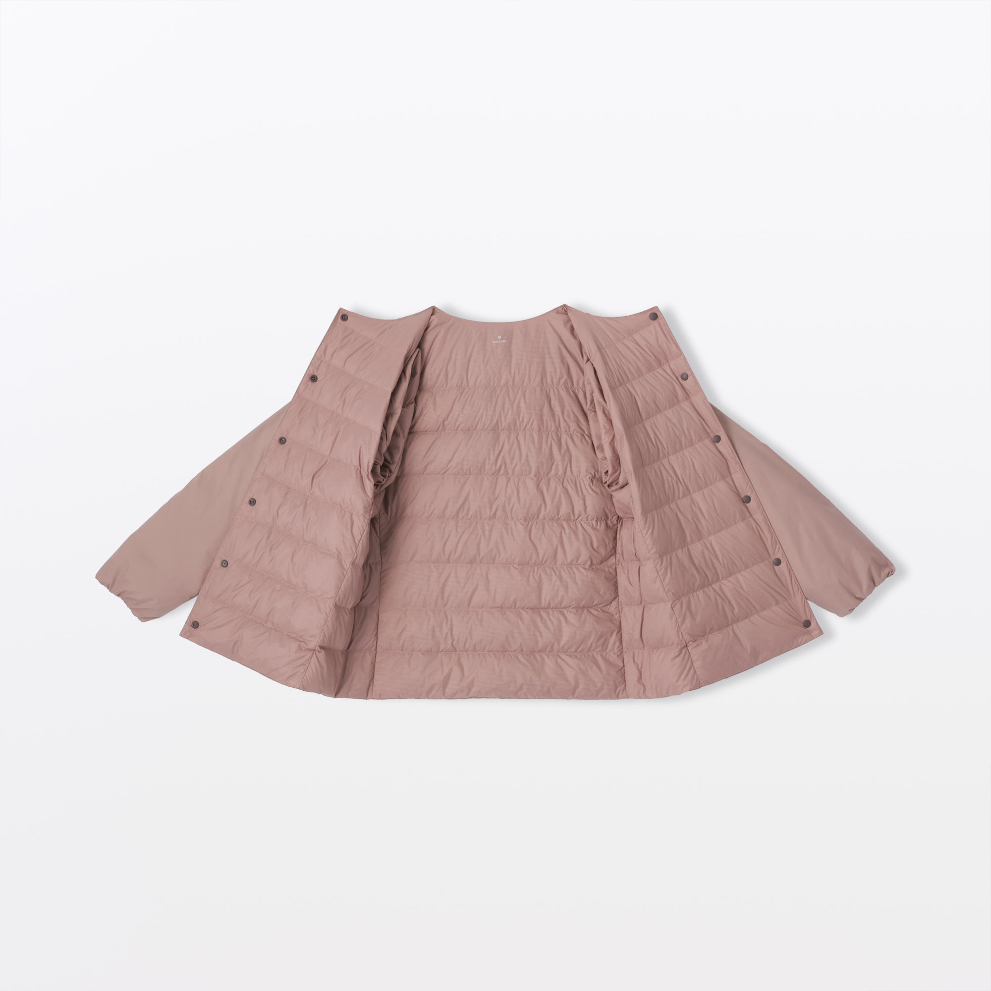 Lightweight Down Collarless Jacket - Image 32