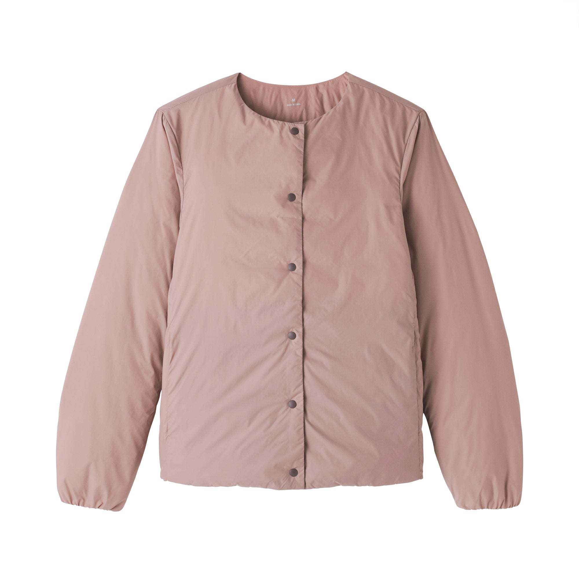 Lightweight Down Collarless Jacket - Image 23