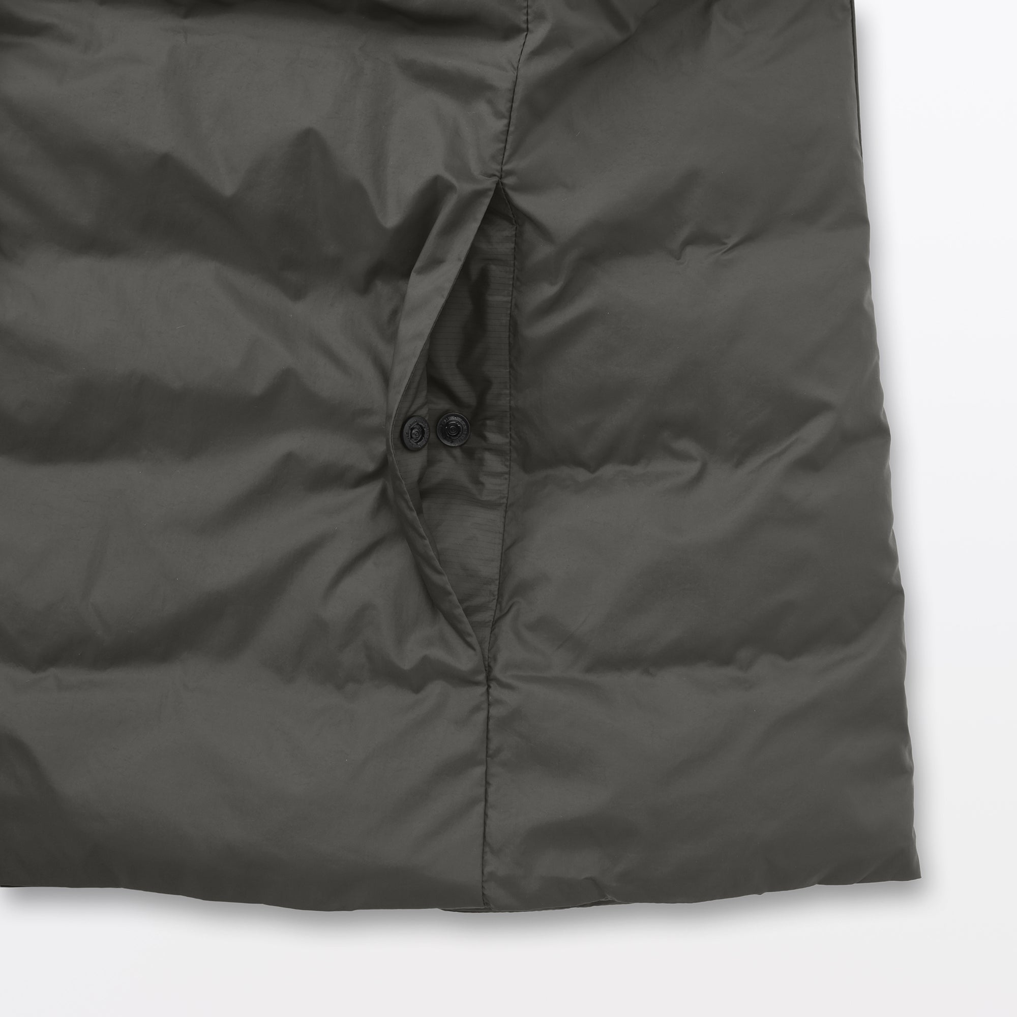 Lightweight Down Collarless Jacket - Image 43