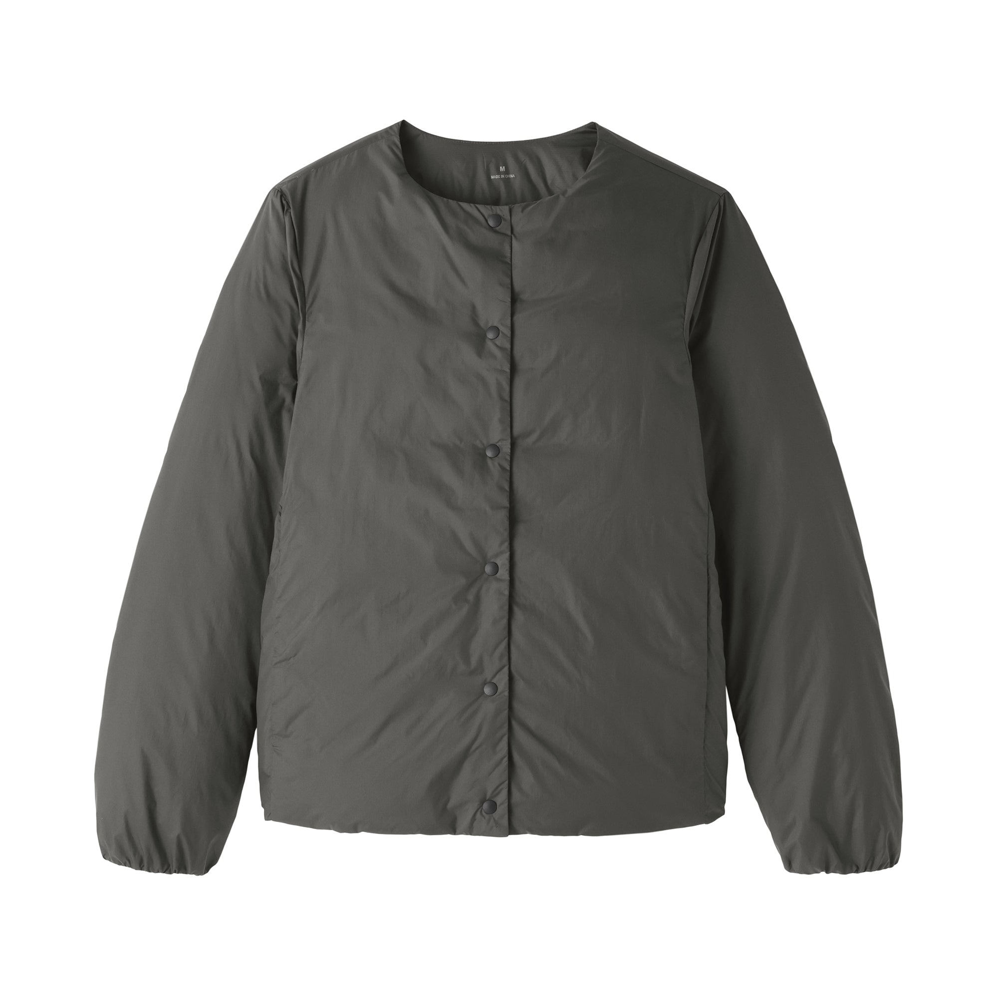 Lightweight Down Collarless Jacket - Image 34