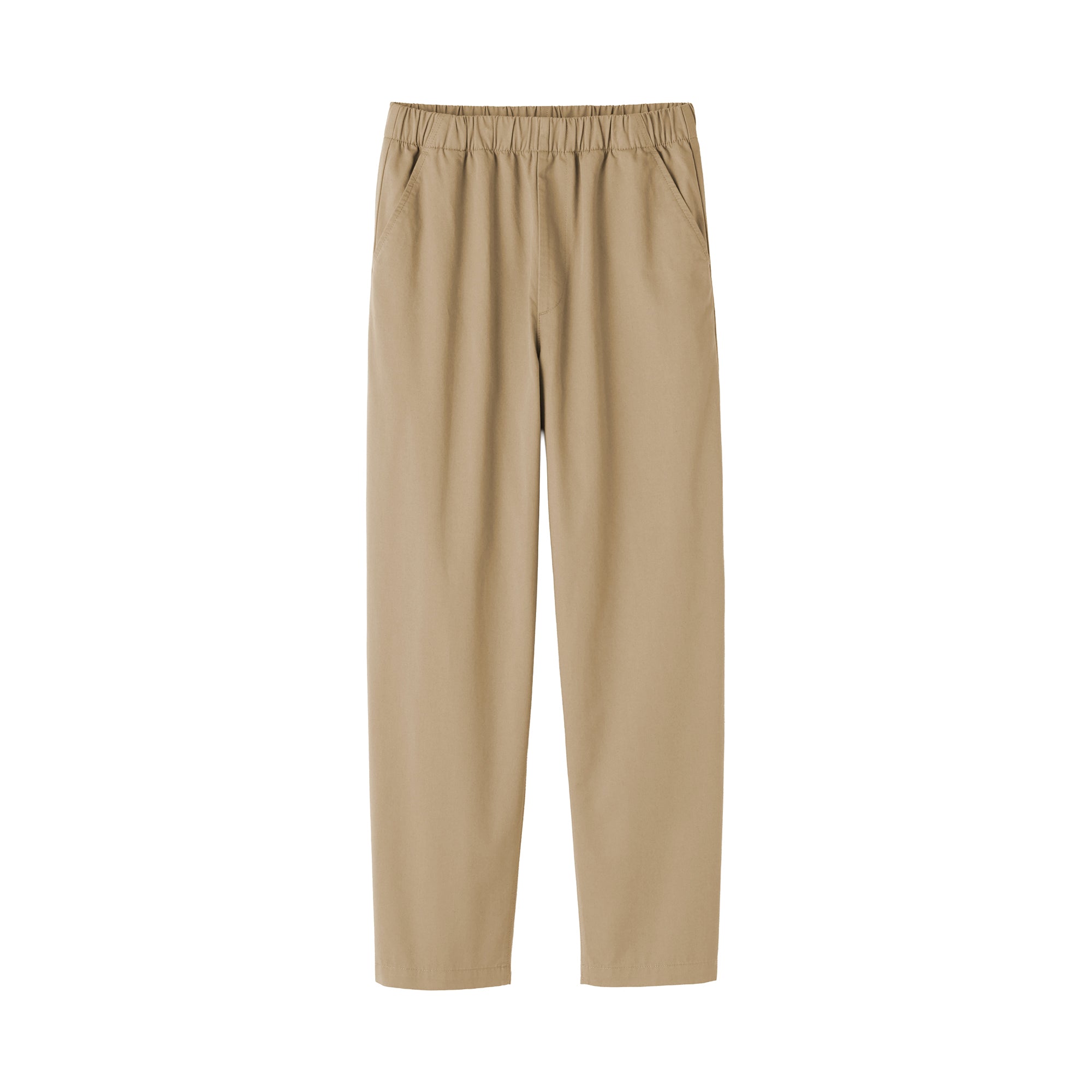 Cotton Easy Tapered Trousers - Image 11