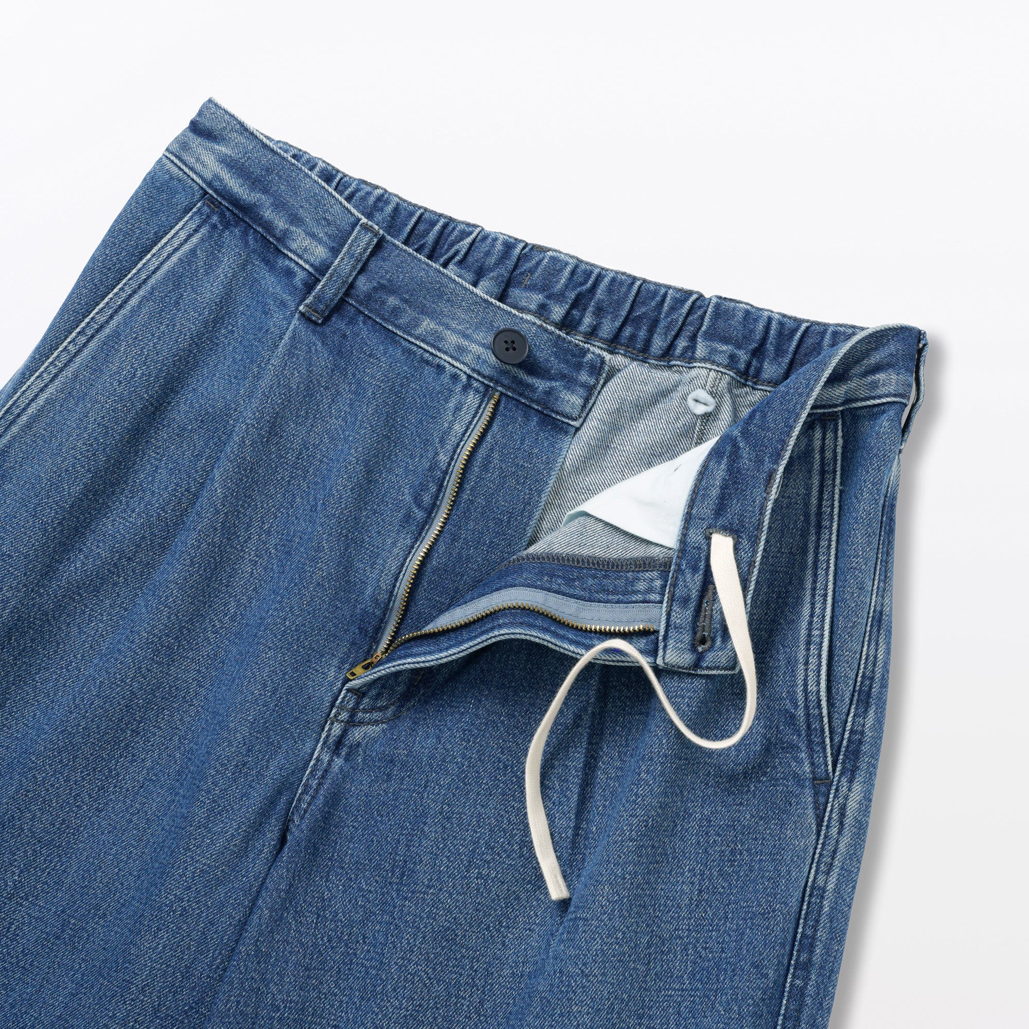 Kapok Blend Denim Work Trousers - Image 18