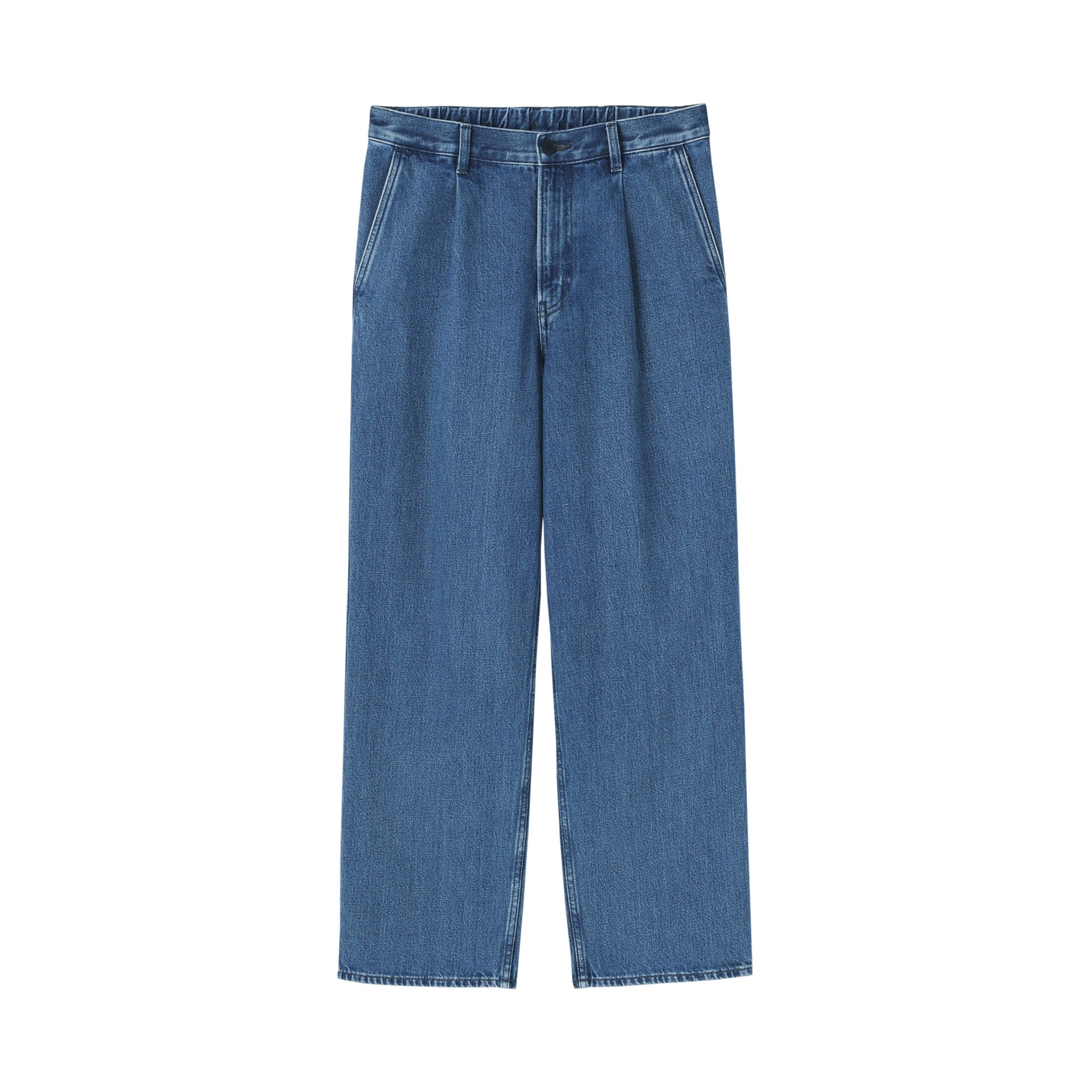 Kapok Blend Denim Work Trousers - Image 11