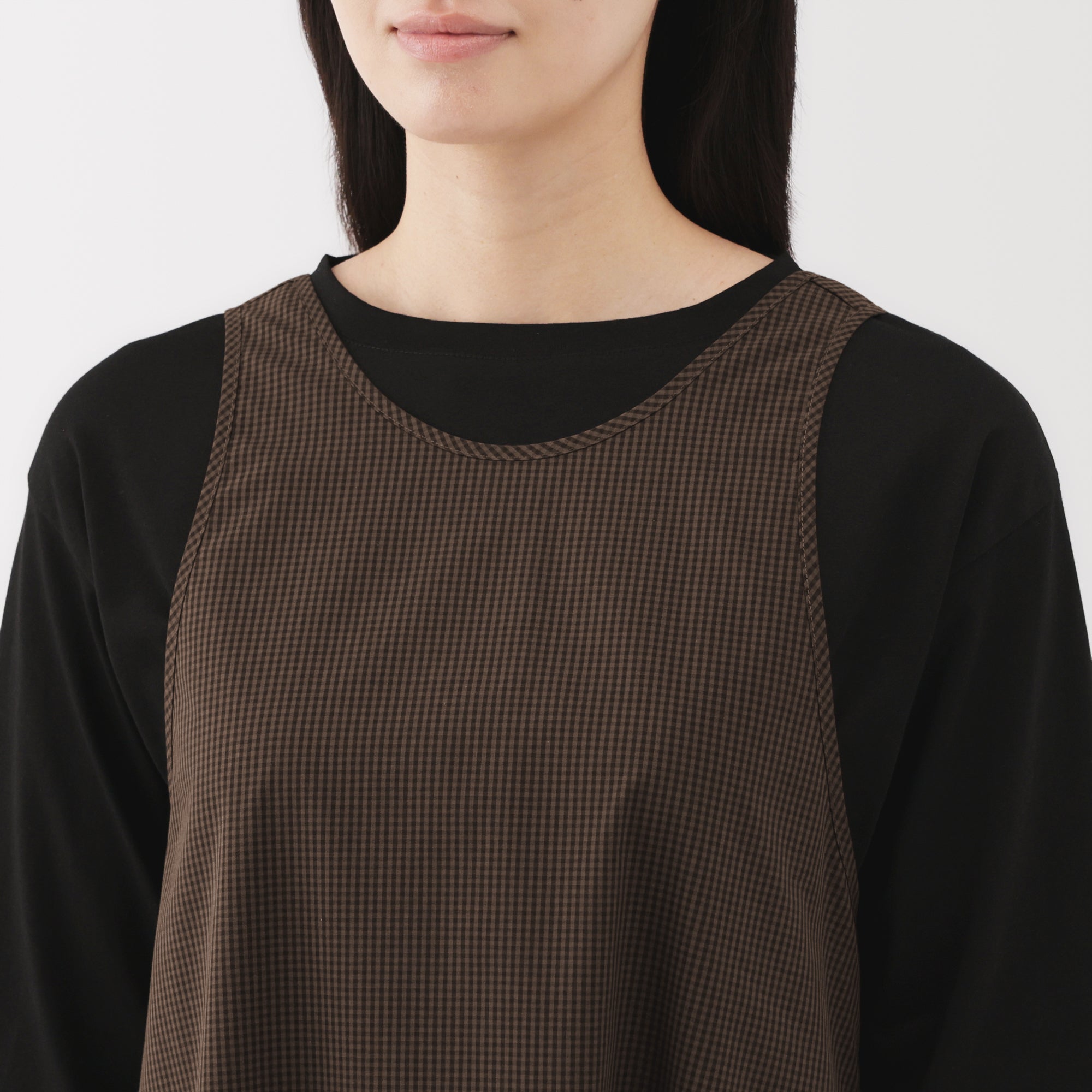 Broadcloth Sleeveless Dress - Image 7