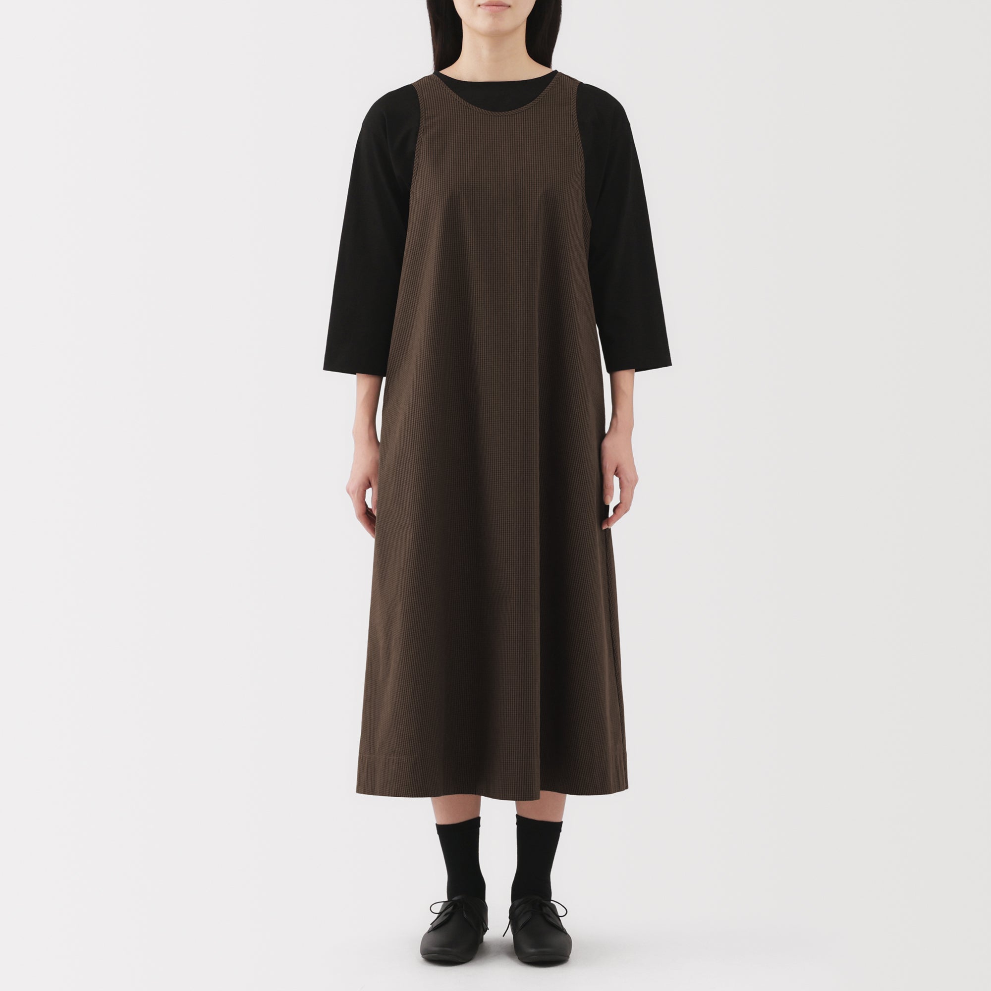 Broadcloth Sleeveless Dress - Image 13