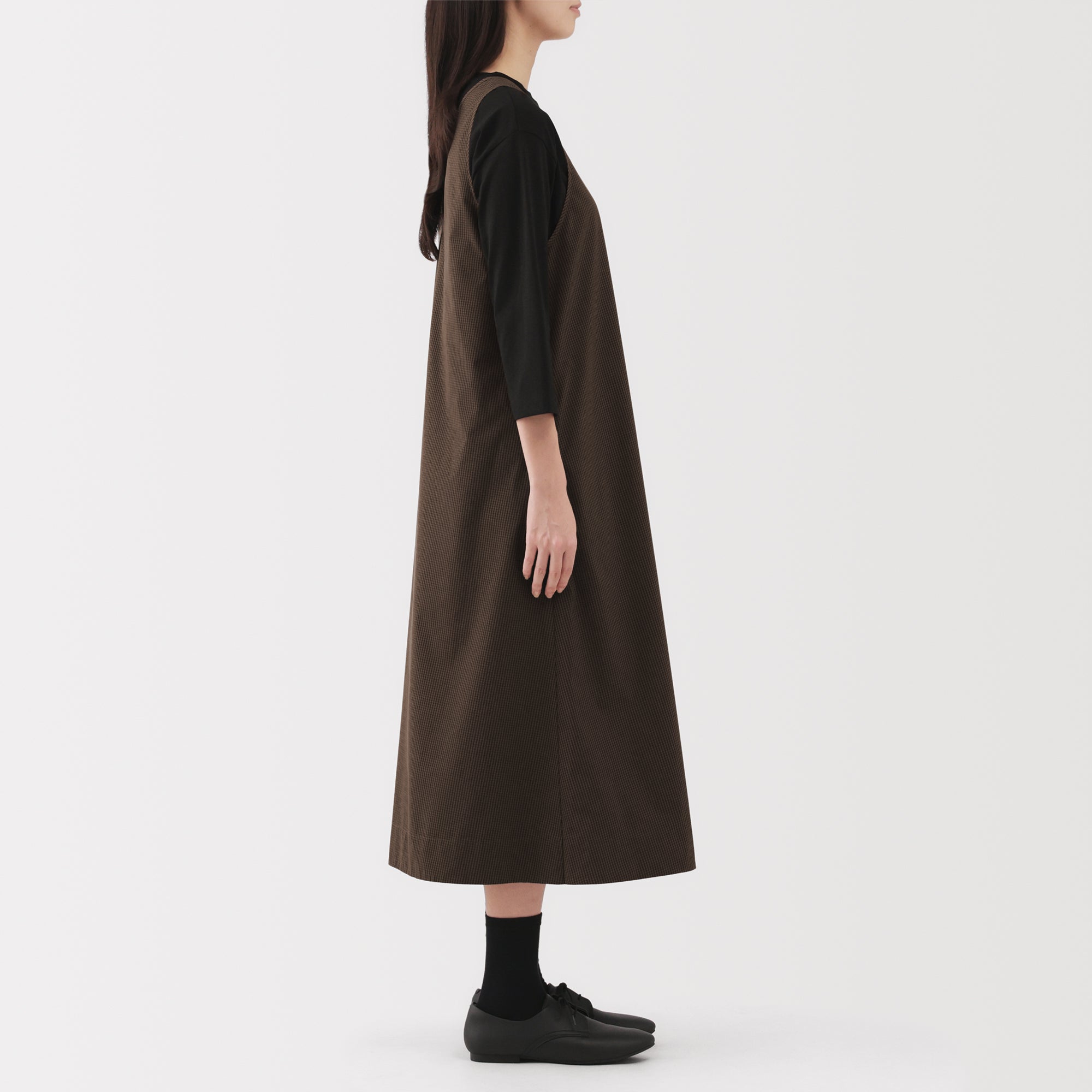 Broadcloth Sleeveless Dress - Image 14