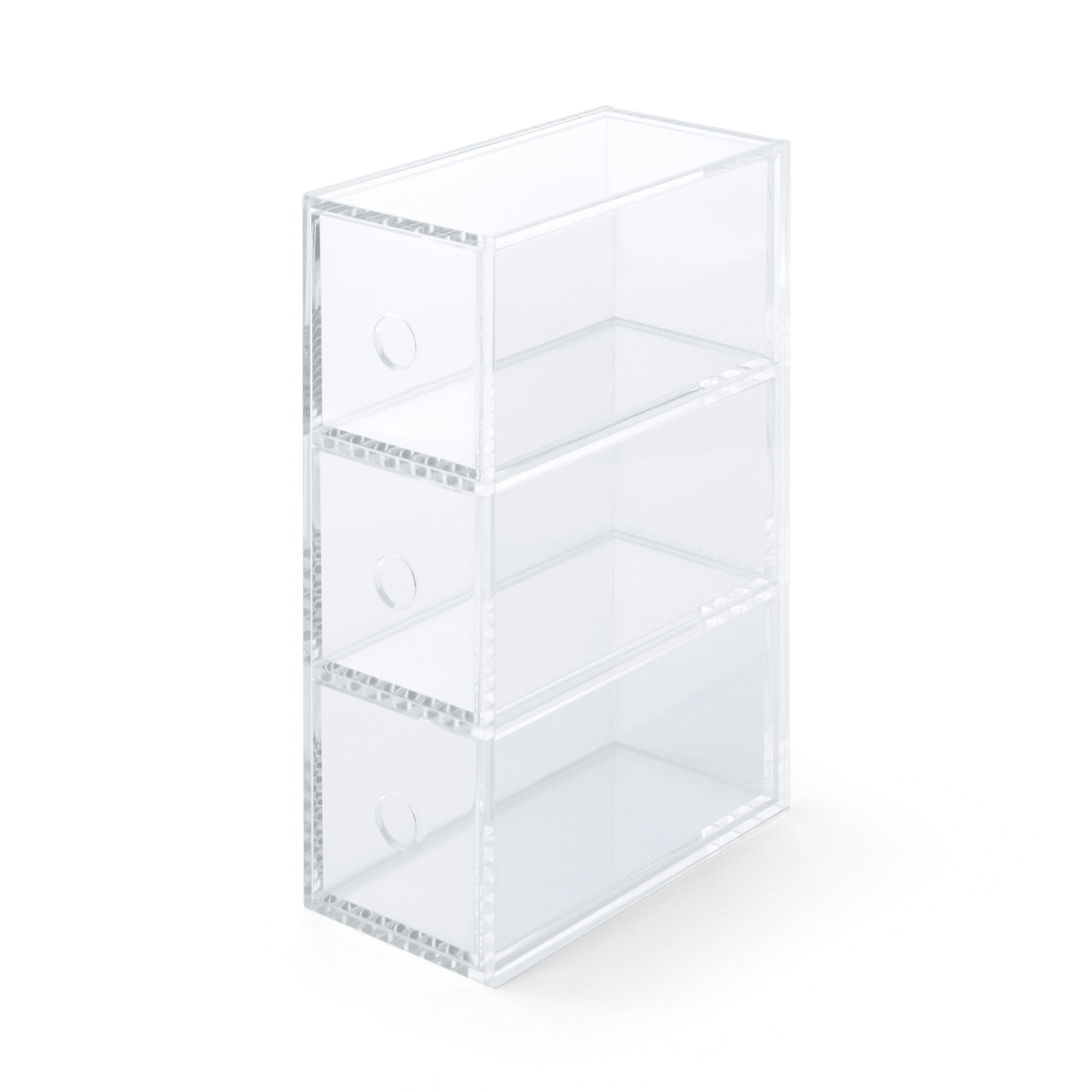 Acrylic Storage 3 Drawers Cubby - Image 2
