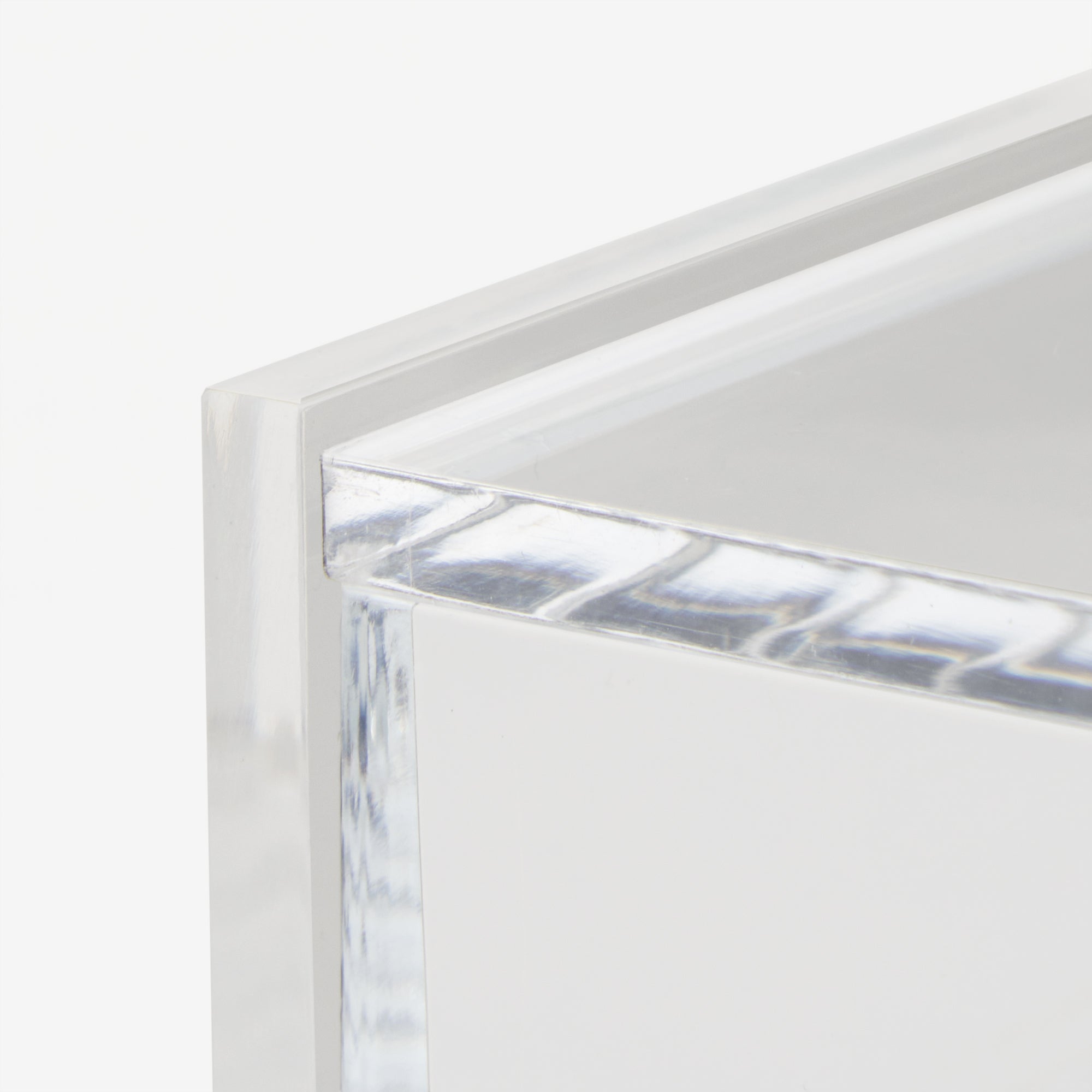 Acrylic Storage 2 Drawers with Lid - Image 8