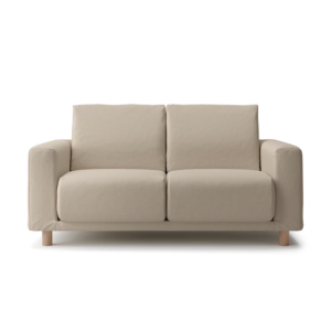 Cotton Canvas Cover for Urethane Pocket Coil Sofa - 2.5 Seater (Sofa Sold Separately)