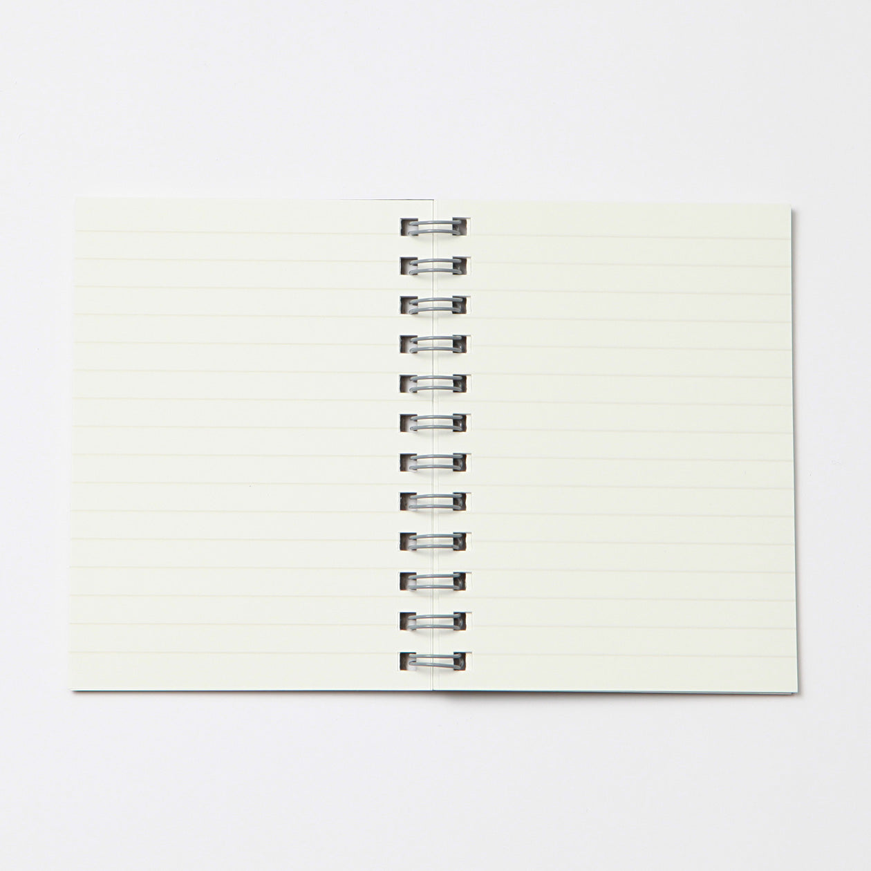 Dark Gray Double Ring Lined Notebook - Image 5