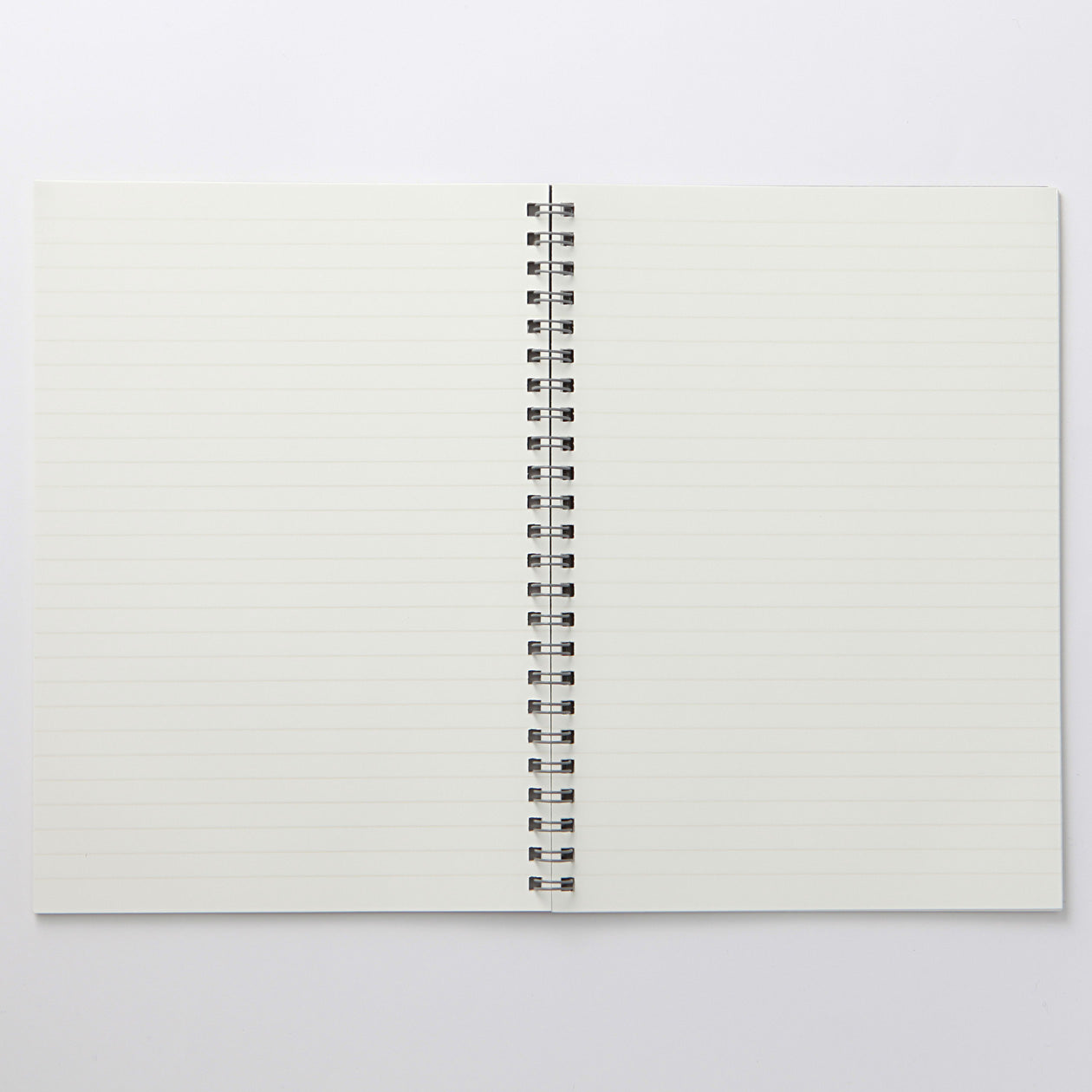 Dark Gray Double Ring Lined Notebook - Image 8