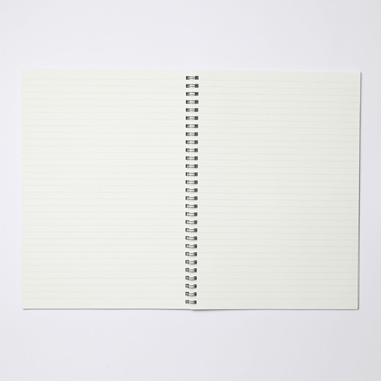 Dark Gray Double Ring Lined Notebook - Image 11