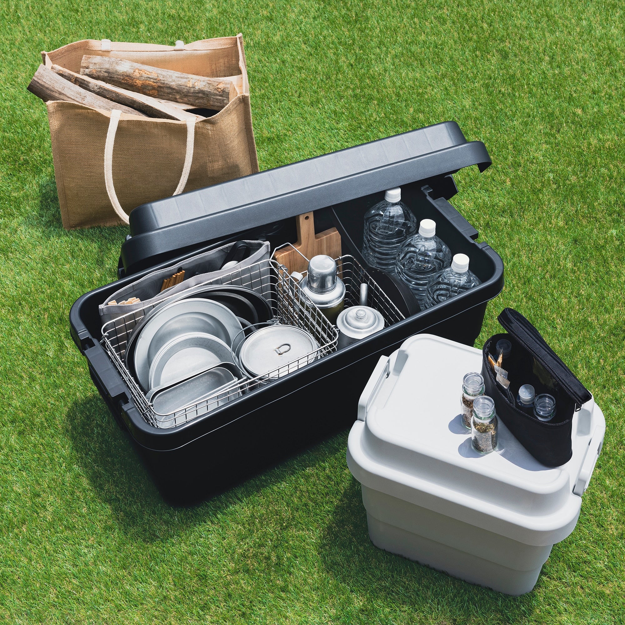 Heavy Duty Polypropylene Storage Box - Mini 23.2 Qt - Image 11